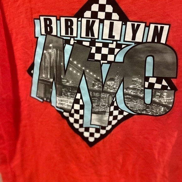 𝅺BOYS Free State Brooklyn NYC Bridge Graphic Tee - Picture 3 of 4